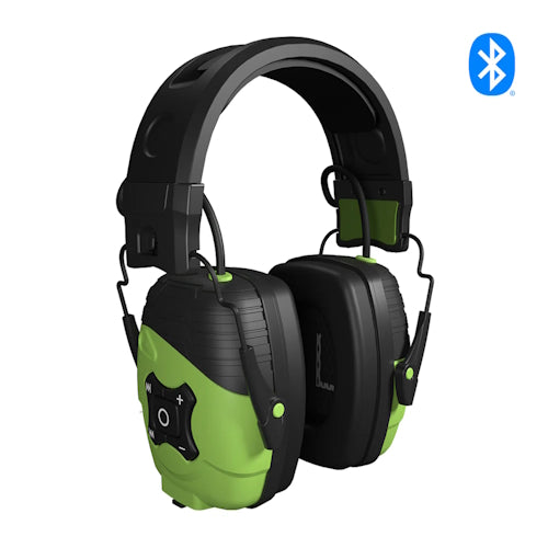 ISOTunes Link Aware Bluetooth Earmuff, Safety Green - IT-34B