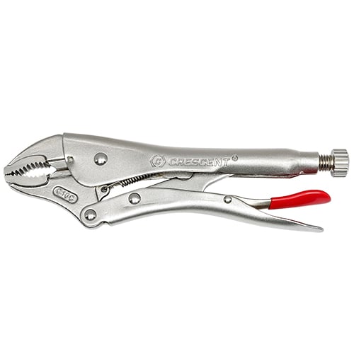 Crescent Tools 10" Curved Jaw Locking Pliers with Wire Cutter - C10CVN