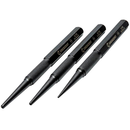 Crescent Tools 3 Pcs. Steel Nail Punch Set - CNPS12332S