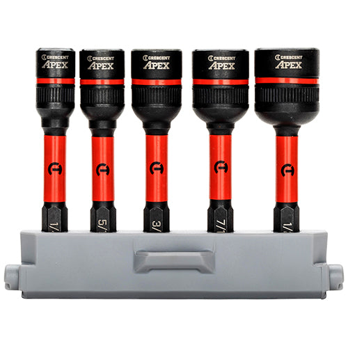  Crescent Tools 5 Pcs. Bolt Biter Impact Nut Extractor & Driver Set - CAVBXR-5 CAVBXR-5 Titan Tools Direct