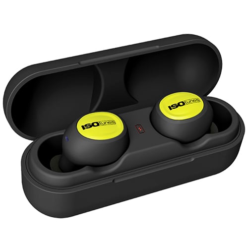 ISOtunes FREE 2.0 Listen Only Earbuds - Safety Yellow - IT-93