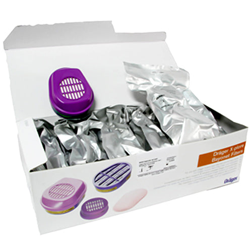 Draeger Combo-Cartridge AM/MA/P100 x-Plore (Pack of 14) - 6738037