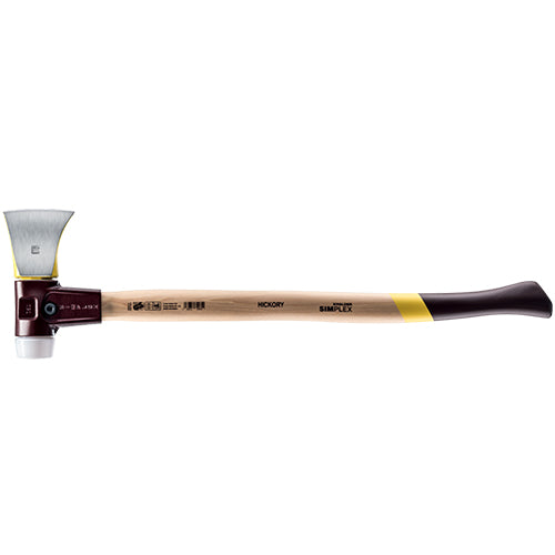 Halder 30.12 in. Simplex Axe with Superplastic Face/Cast Iron Housing and Hickory Handle - 3007.750 - Titan Tools Direct