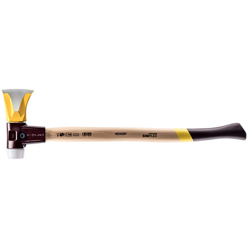 Halder 30.12 in. Simplex Splitting Axe with Superplastic Face/Cast Iron Housing and Hickory Handle - 3007.751