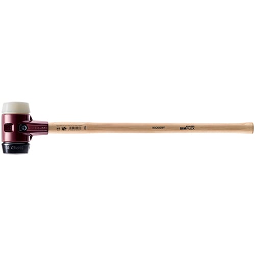 Halder 31.5 in. Simplex Sledgehammer with Nylon & Black Rubber Inserts/Cast Iron Housing & Hickory Handle - 3028.081