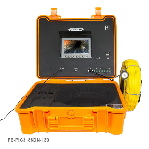 Forbest Portable Sewer/Drain Camera w/USB&SD Recording - FB-PIC3188DN-130 - Titan Tools Direct