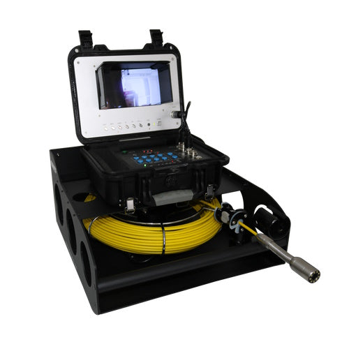 Forbest 3188KB Portable Pipeline Inspection Camera with Catch Frame Reel & 100FT Cable - FB-PIC3188KB-100MC - Titan Tools Direct