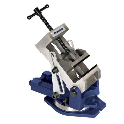 Palmgren Industrial Style Angle Vise w/Swivel Base, 4" - 9611405