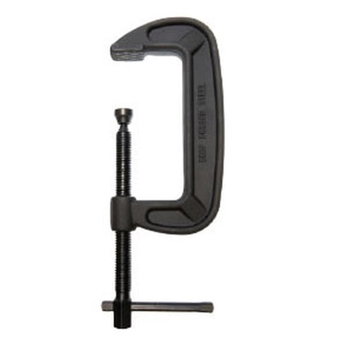 Palmgren 6" Heavy-Duty C-Clamp / Black Oxide - 9629098