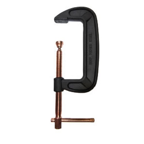 Palmgren 12" Heavy-Duty C-Clamp / Copper Spindle - 9629111