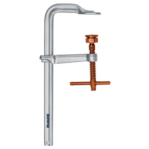 Palmgren 0-24" Heavy-Duty L-clamp / Copper Spindles - 9629424