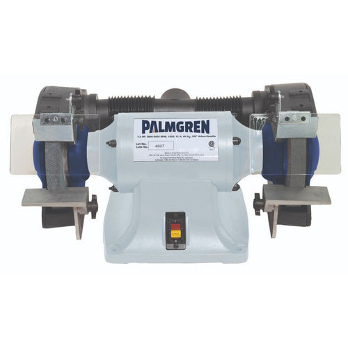Palmgren 8" Powergrind 3/4HP 220/380V, 3PH Grinder w/Dust Collection - 9682082