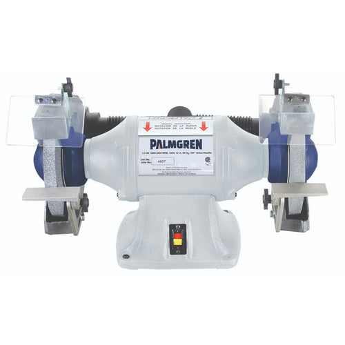 Palmgren 10" Powergrind 1HP 115/230V Grinder w/Dust Collection - 9682101 - Titan Tools Direct