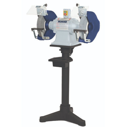 Palmgren 12" Powergrind 2HP 220V, 3PH Grinder w/Pedestal Stand & Dust Collection - 9682121