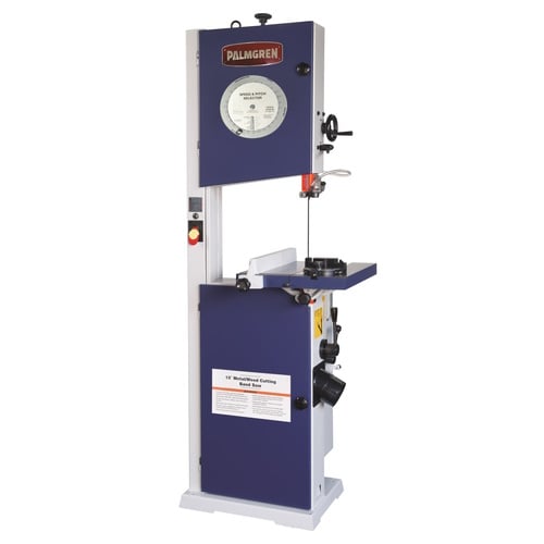 Palmgren Vertical Wood/Metal Band Saw, 15" Floor Model - 9683115