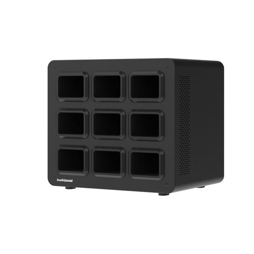Luxor KwikBoost EdgePower® 9-Bay Base Charging Station - KBEP-BASE9 - Titan Tools Direct