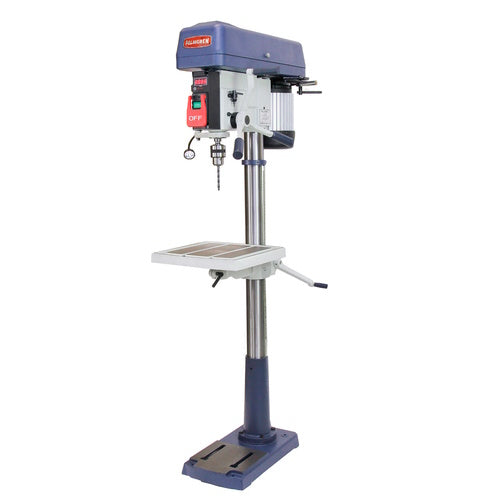 Palmgren 17" 16 Speed Floor Step Pulley 3PH Drill Press - 9680178