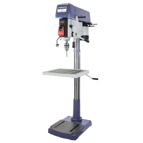 Palmgren 20" 16 Speed Floor Step Pulley 3PH Drill Press - 9680210