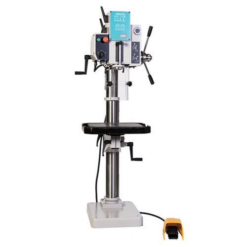 Palmgren 20" Gear Head Drill Press, 230V w/ Foot Reversing Switch & Power Feed - 9680246
