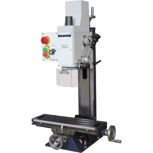 Palmgren 13" Gear Head Milling Machine, Variable Speed, 5/8HP, 115V, 1PH - 9680159