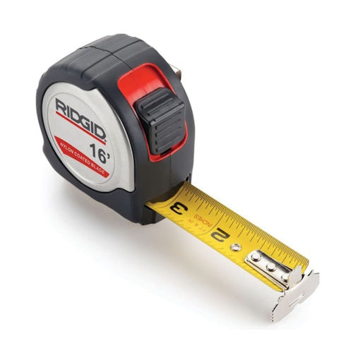 Ridgid Locking Steel Tapes, 11/16" x 16' - 632-20213 - Titan Tools Direct