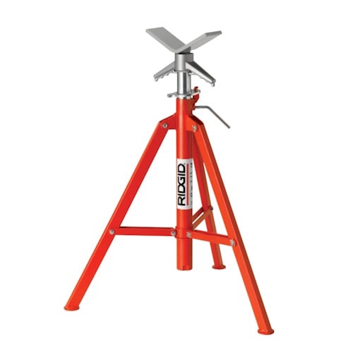 Ridgid 28-52" VF-99 V-Head High Folding Pipe Stand - 632-22168