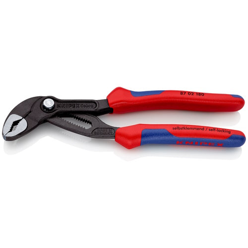 Knipex 7 1/4" Cobra Water Pump Pliers - 87 02 180