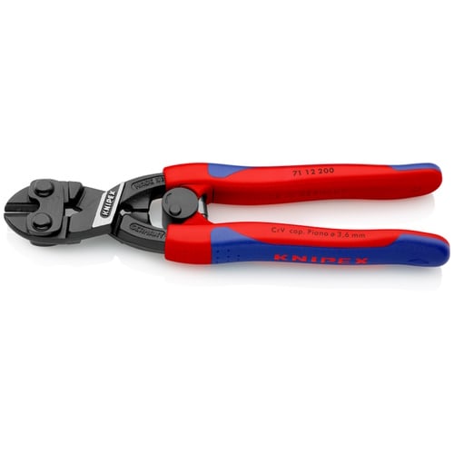 Knipex 8" CoBolt High Leverage Compact Bolt Cutters - 71 12 200