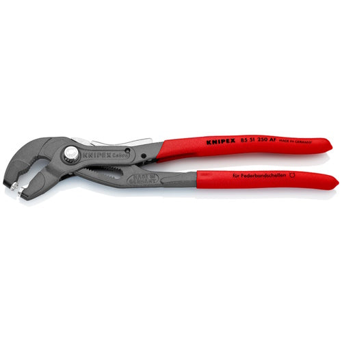 Knipex 10" Spring Hose Clamp Pliers-Locking Device - 85 51 250 AF