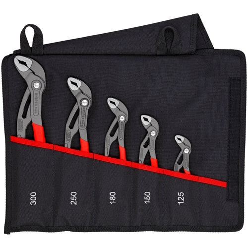 Knipex 5 Pc Cobra Set in Tool Roll - 00 19 55 S5