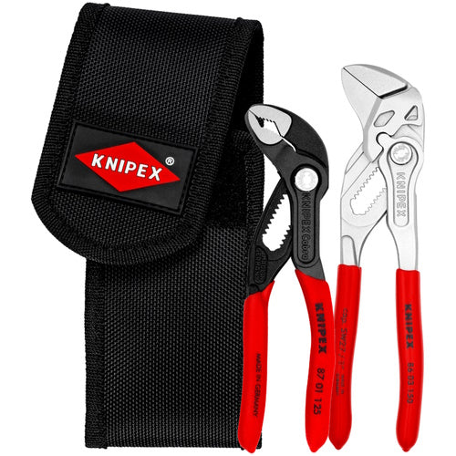 Knipex 2 Pc Mini Pliers in Belt Pouch - 00 20 72 V01 00 20 72 V01 Titan Tools Direct