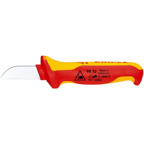 Knipex 7 1/2" Cable Knife-1000V Insulated - 98 52 98 52 Titan Tools Direct