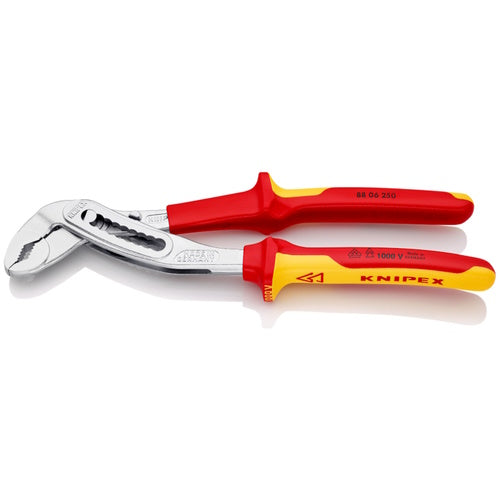 Knipex 10" Alligator Water Pump Pliers-1000V Insulated - 88 06 250
