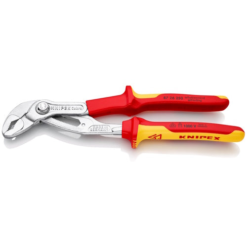 Knipex 10" Cobra Water Pump Pliers-1000V Insulated - 87 26 250