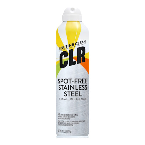 CLR Spot-Free Stainless Steel Aerosol, 12 oz - CSS-12 (Case of 6 cans)