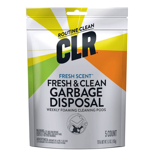 CLR Fresh & Clean Garbage Disposal, 36 Packs of 5 - GDC5-36