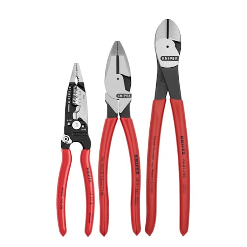 Knipex 3 pc Electrical Set - 9K 00 80 158 US 9K 00 80 158 US Titan Tools Direct