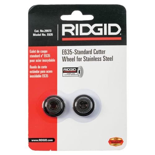 Ridgid Replacement Cutter Wheel, E-635, For Stainless Steel - 632-29973 632-29973 Titan Tools Direct