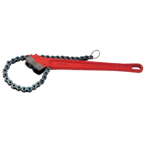 Ridgid Chain Wrench, 4 in OD Capacity, 15 3/4 in Chain - 632-31310 632-31310 Titan Tools Direct