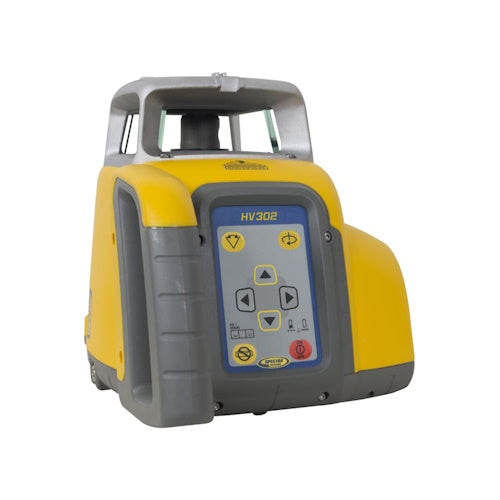 Spectra Precision HV302 HV-Laser, HL760, C70 Rod Clamp, RC402N Remote, Alkaline Batteries, Carrying Case - HV302 - Titan Tools Direct