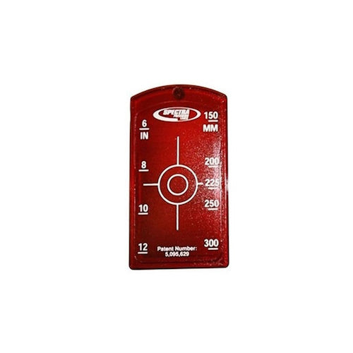 Spectra Precision Small Target Element for 956, Red - 0956-0600 - Titan Tools Direct