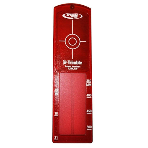 Spectra Precision Large Target Element for 956, Red - 0956-0700 - Titan Tools Direct