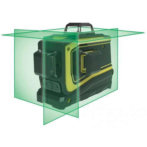 Spectra Precision Universal Laser Layout Tool, 3 planes of 360 Green Beam, Universal Bracket, M156 Fine Adjustment Trivet, Hard Case - LT58G-3