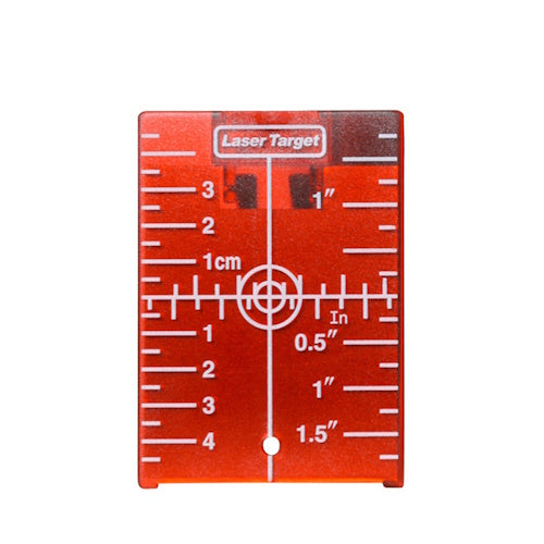 Spectra Precision Ceiling/Floor Magnetic Target, Red (for LP30, LP50, 5.2XL, LT20, LT52, LT56) - 23416 - Titan Tools Direct