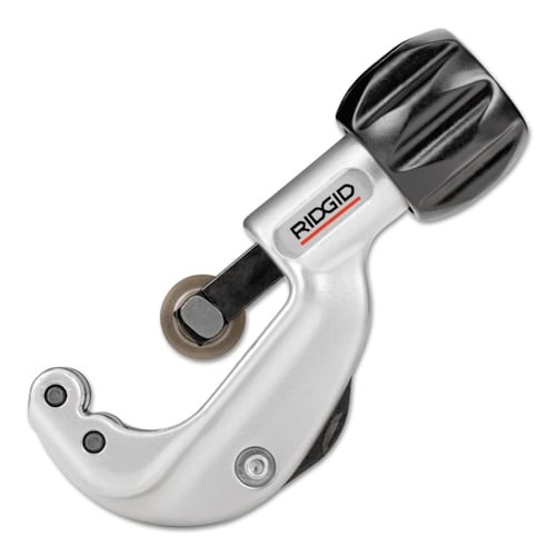 Ridgid Constant Swing Tubing Cutter, Model 150, 1/8 in to 1-1/8 in Cutting Capacity, Includes Spare Heavy-Duty Cutter Wheel - 632-31627