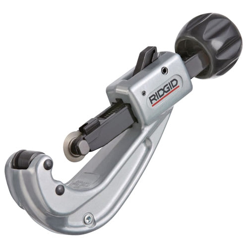 Ridgid Quick-Acting Tubing Cutter, Model 151, 1/4 in to 1-7/8 in Cutting Capacity, Includes Fold-Away Reamer/Spare Cutter Wheel - 632-31632