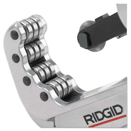 Ridgid Stainless Steel Tubing Cutter, Model 65S, 1/4 in to 2-5/8 in Cutting Capacity - 632-31803 632-31803 Titan Tools Direct