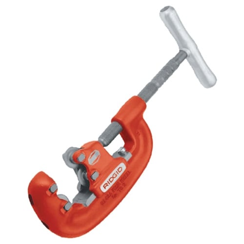 Ridgid 4-Wheel Pipe Cutter, 3/4 in to 2 in Pipe Cap, For Steel Pipe - 632-32870