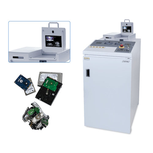 Formax Hard Drive Shredder w/ Recording System - FD 87HDS-R - Titan Tools Direct