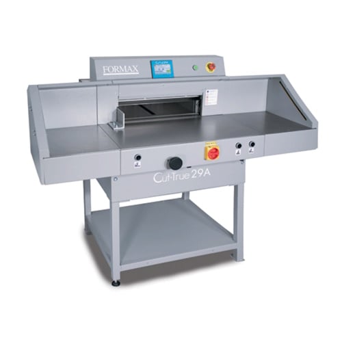 Formax Automatic Electric Programmable 20" Guillotine Paper Cutter - Cut-True 29A